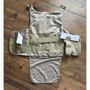 Point Blank Body Armor Carrier Vest 58LL Tan Concealable Carrier Only No Panels